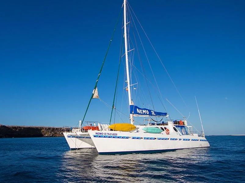 5 day boat trip to the South Islands of Galapagos Nemo Catamaran II - Nemo II Catamaran | Nemo II | Galapagos Tours