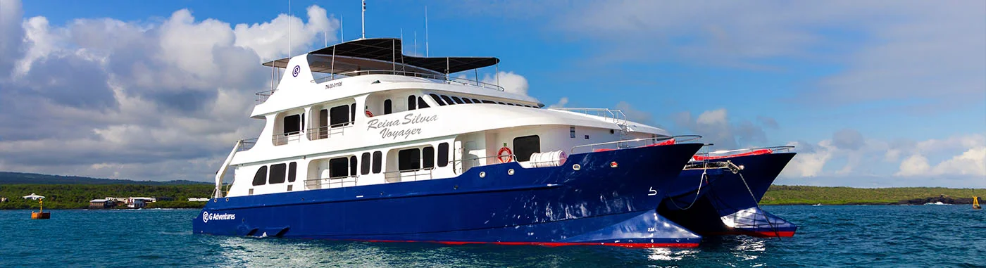 Itinerary A 8 days - Reina Silvia Voyager Catamaran | Reina Silvia Voyager | Galapagos Tours