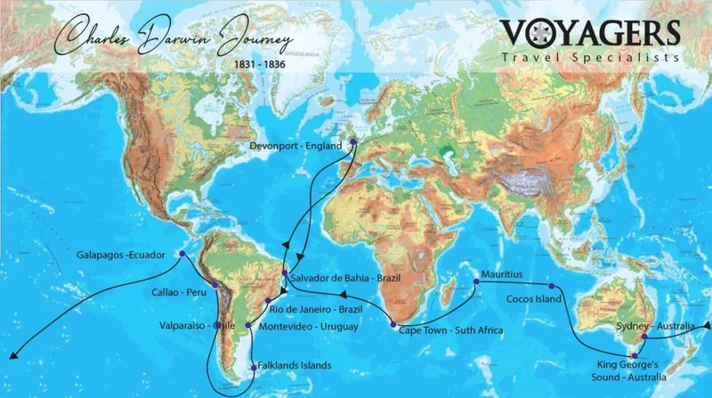Charles Darwin Journey Charles Darwin Journey