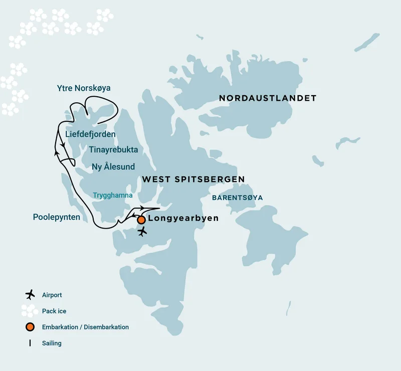 North Spitsbergen, Arctic Summer