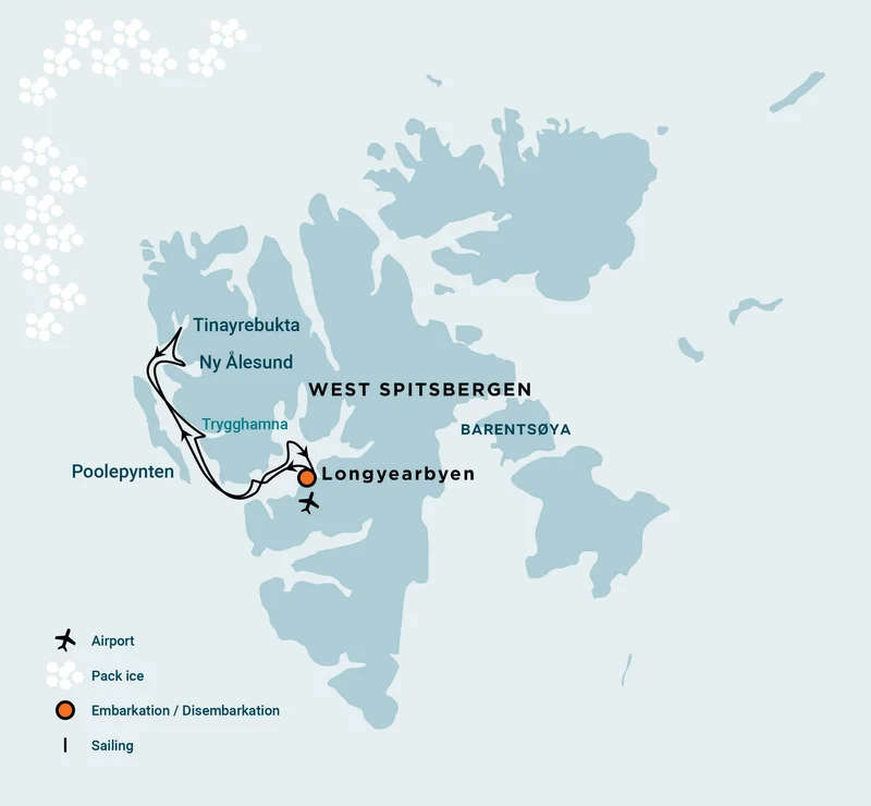 North Spitsbergen - Arctic Spring ,  Hike & Sail
