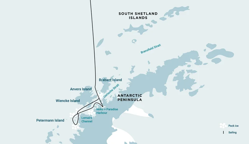 Antarctica - Basecamp - free camping, kayaking, snowshoe/hiking, mountaineering, photo workshop