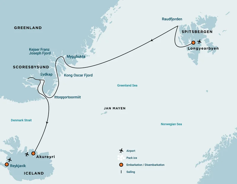 Northeast Greenland Solar Eclipse Explorer Voyage