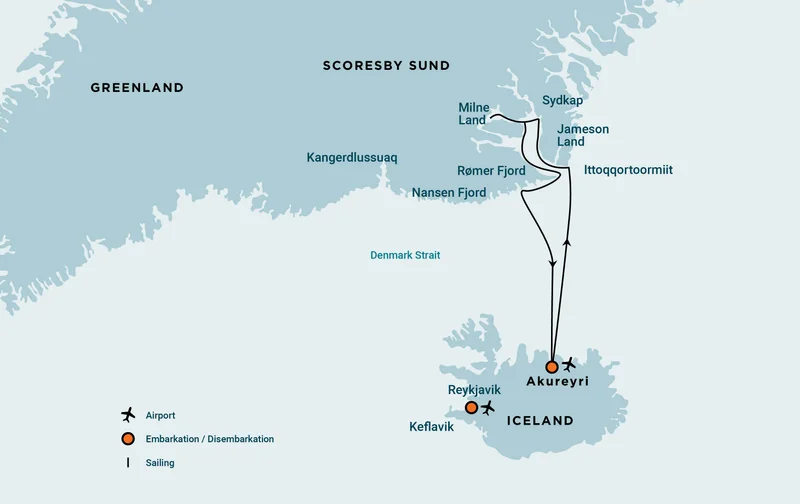 East Greenland, Scoresby Sund, Including Long Hikes