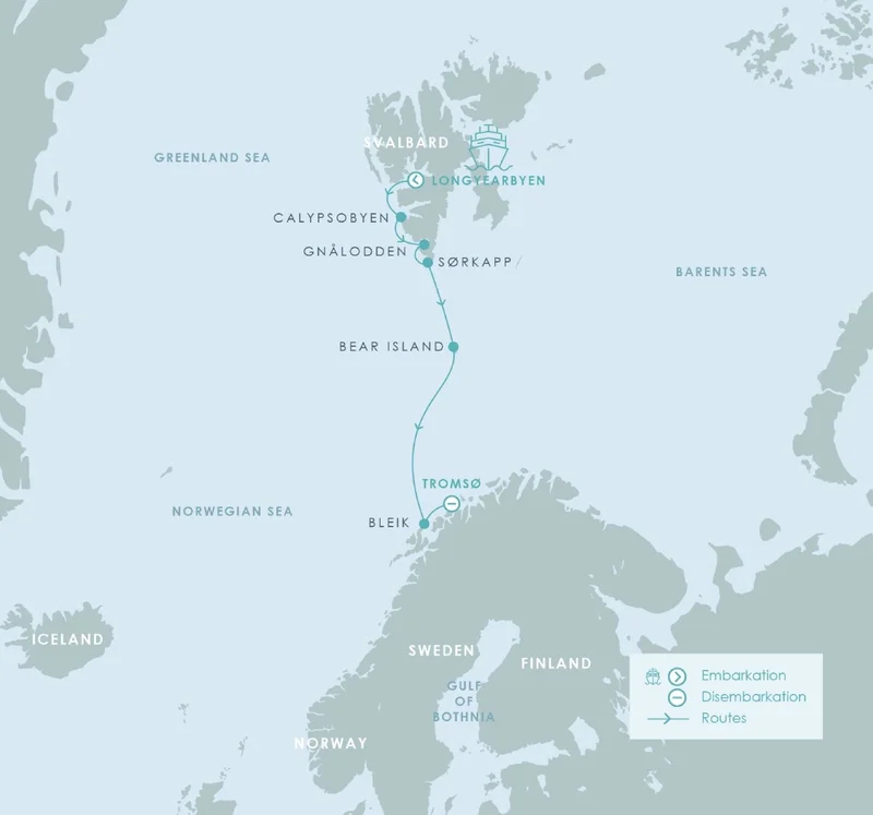 Svalbard, Bear Island & Tromso