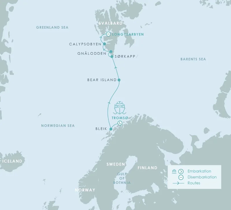 Tromso, Bear Island & Svalbard