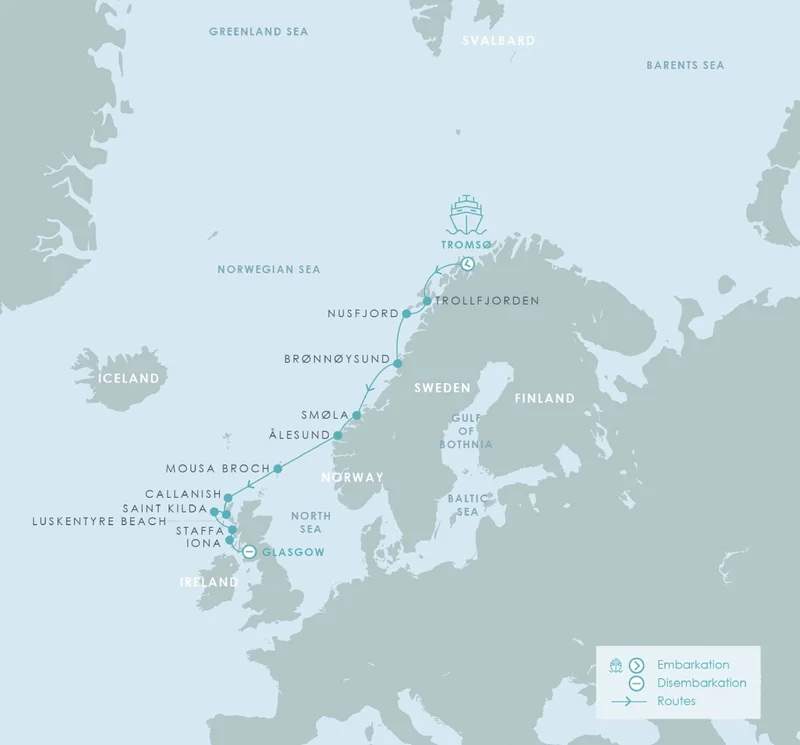 Norwegian Arctic & Scottish Isles