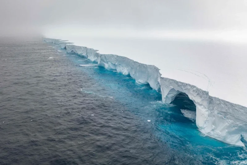 Iceberg twice the size of Greater London runs aground off Antarctica