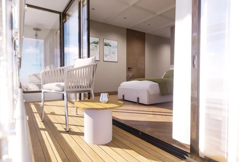 Balcony | Grand Ocean Spray Galapagos Catamaran Balcony | Grand Ocean Spray Galapagos Catamaran