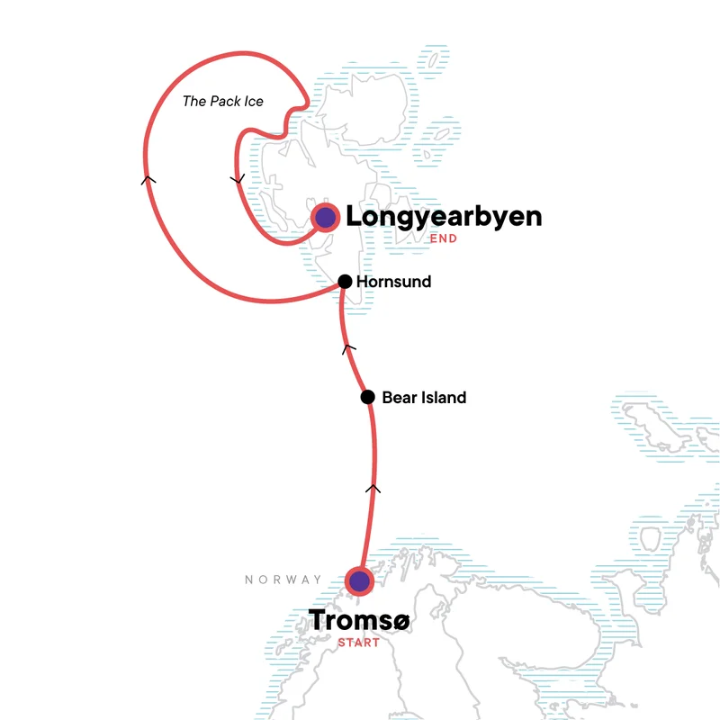 Beyond the Arctic Circle: Tromsø to Svalbard