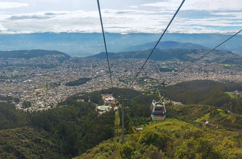 Cable car | Pichincha Volcano | Quito | Ecuador