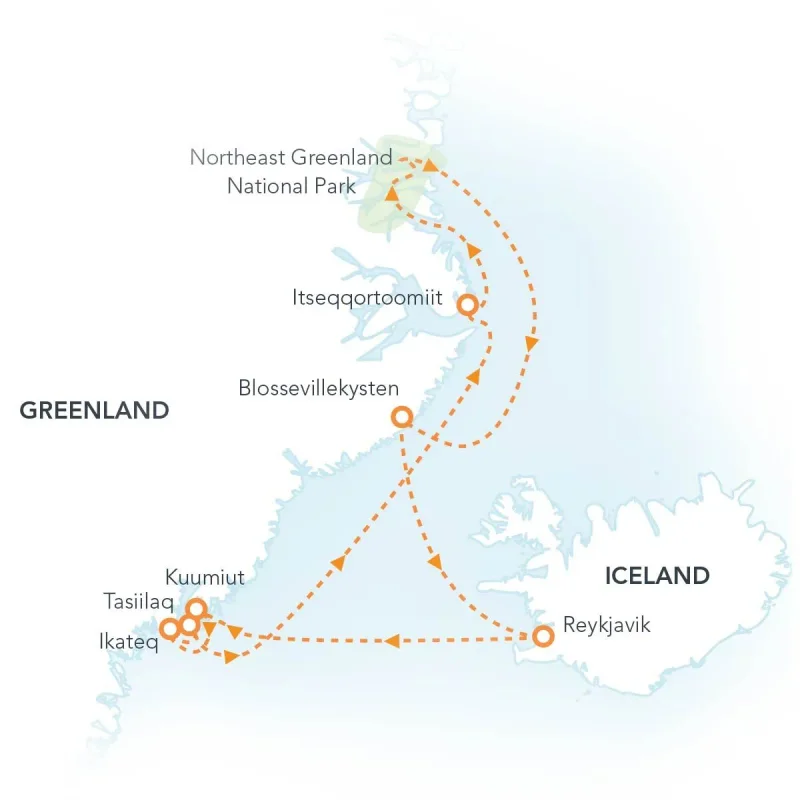Complete East Greenland