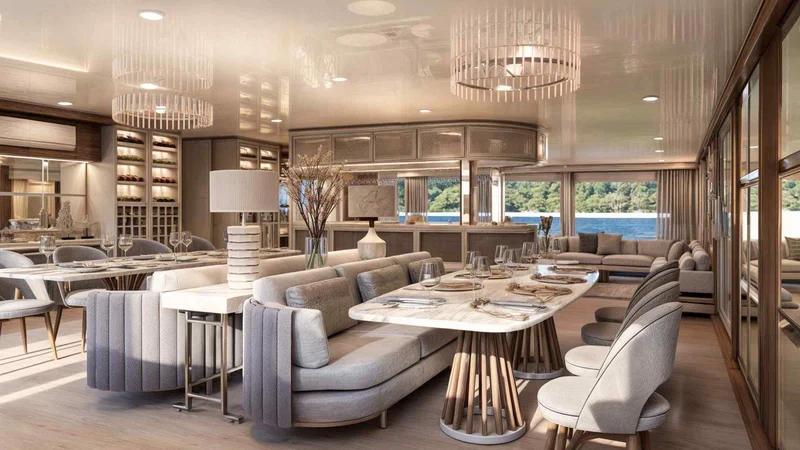 Dining Room | Monique Catamaran
