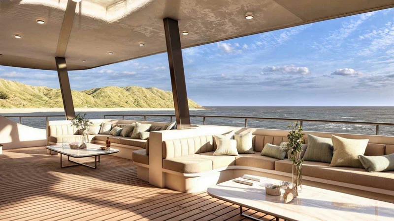 Exterior Living Area | Monique Catamaran