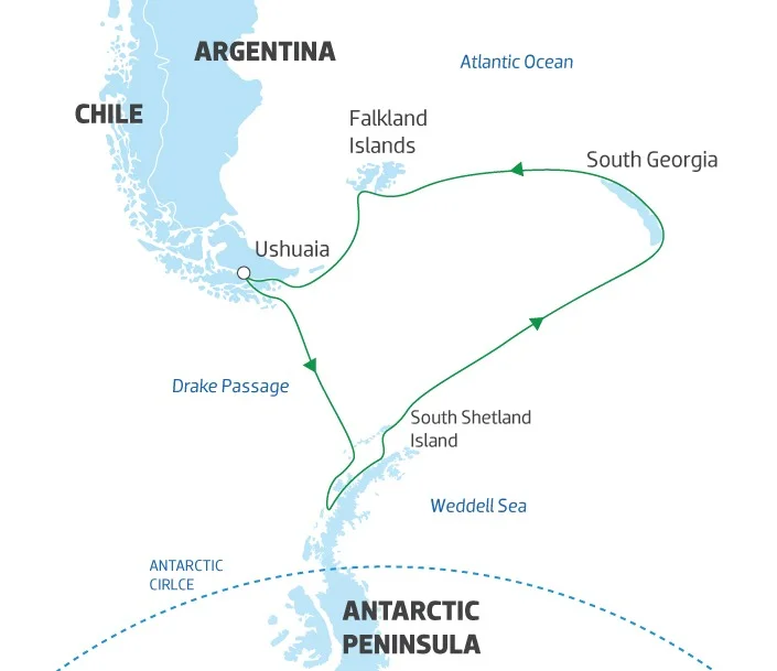 Falklands, South Georgia & Antarctic Explorer
