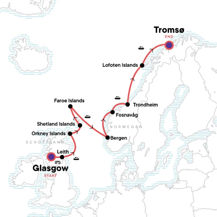 In the Wake of the Vikings: Orkney, Shetland & the Faroe Islands