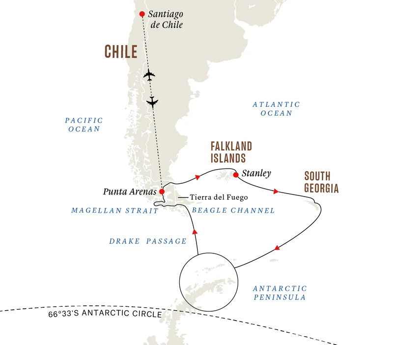 In-Depth Antarctica, Falklands & South Georgia Expedition