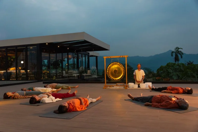 Outdoor Sound Healing Session | Korimana Healing Retreat