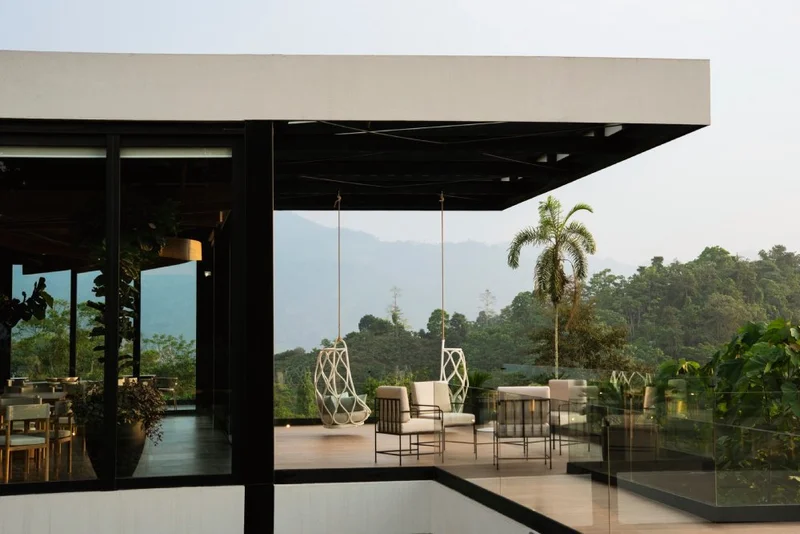 Specialty Wellness Restaurant Balcony| Korimana Healing Retreat