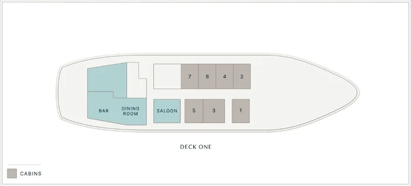 Deck Plan | MV Freya
