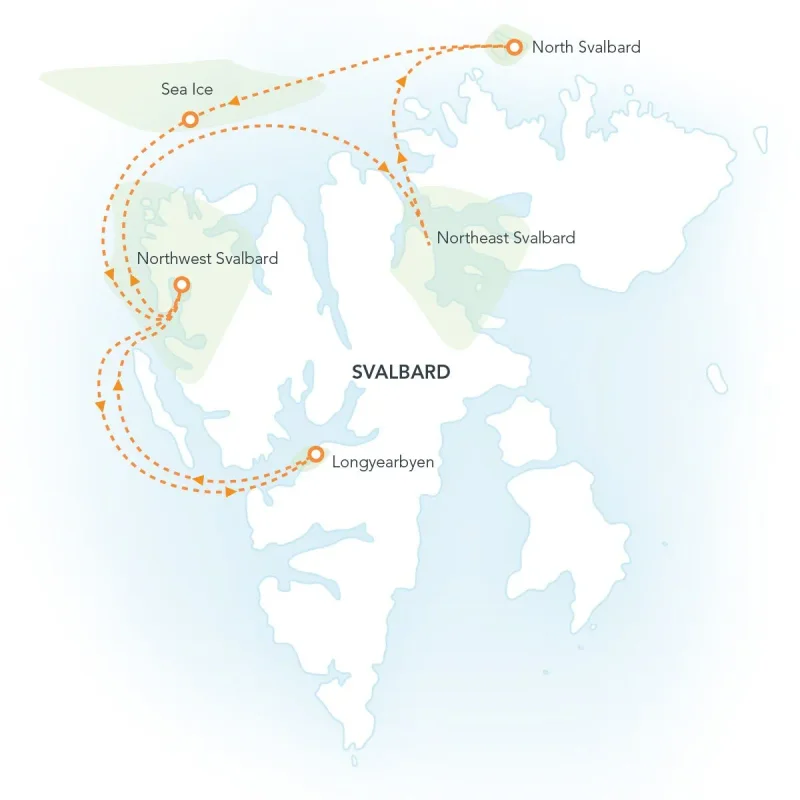 Svalbard: North to the Midnight Sun