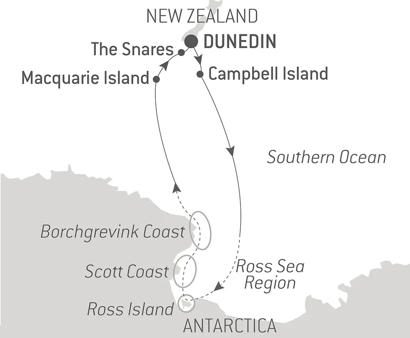 Scott & Shackleton’s Antarctic - Ross Sea Expedition