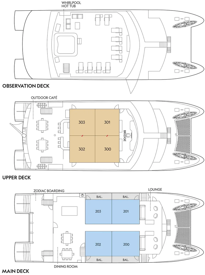 Deck Plans | National Geographic Delfina