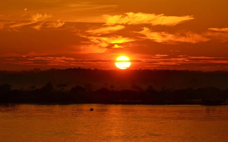 Sunrise on the Ucayali River | Peru