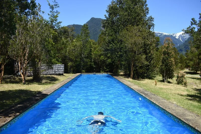 Swimming pool | Mitico Puelo Lodge Swimming pool | Mitico Puelo Lodge