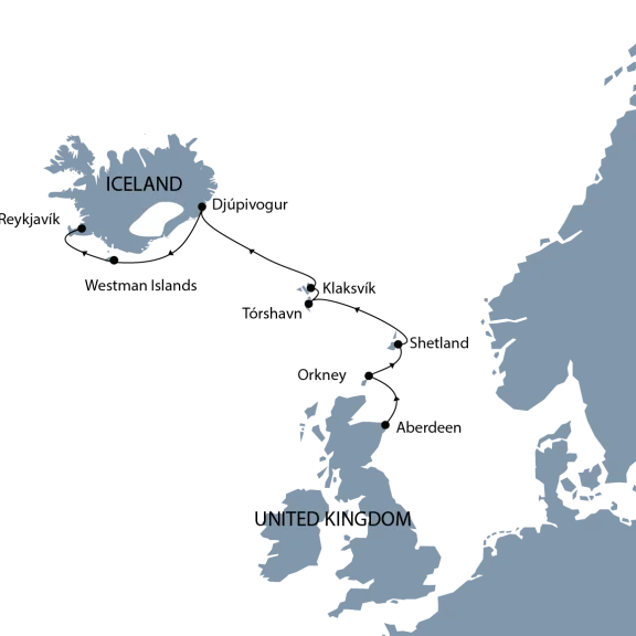 Through the North Atlantic