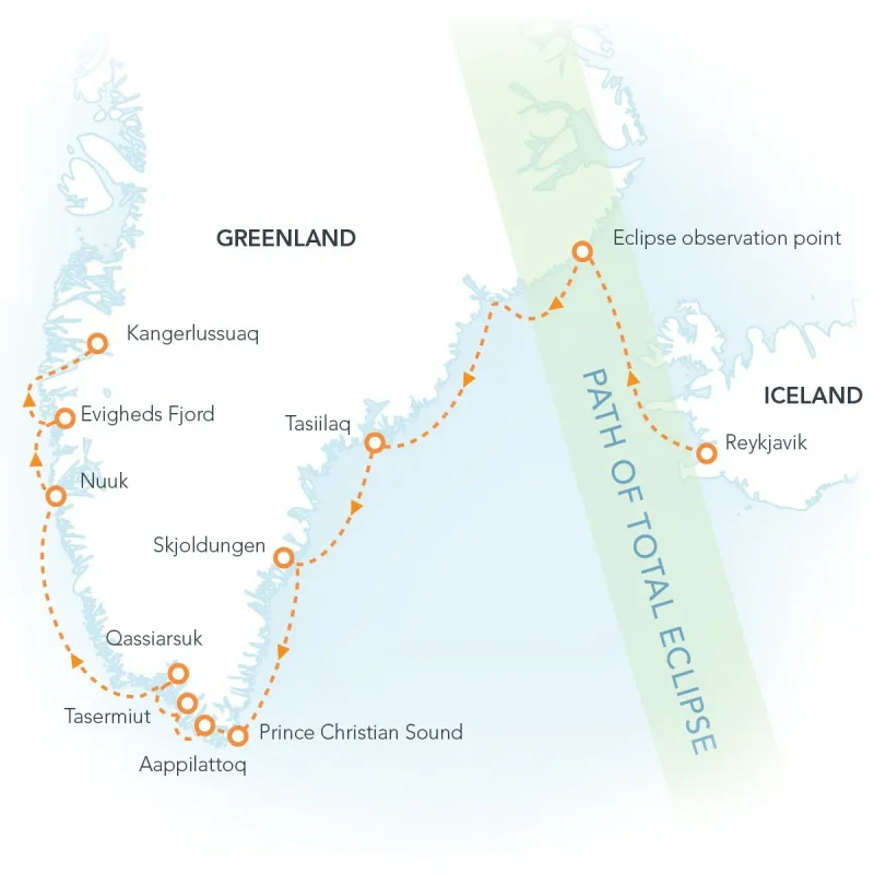 Total Eclipse & Greenland