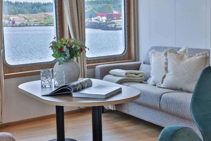 Interior Lounge Sofa | MV Vikingfjord