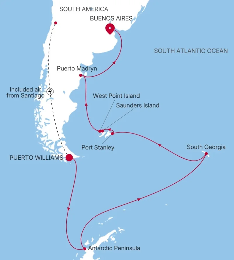 Antarctica: Exploring South Georgia & the Falklands
