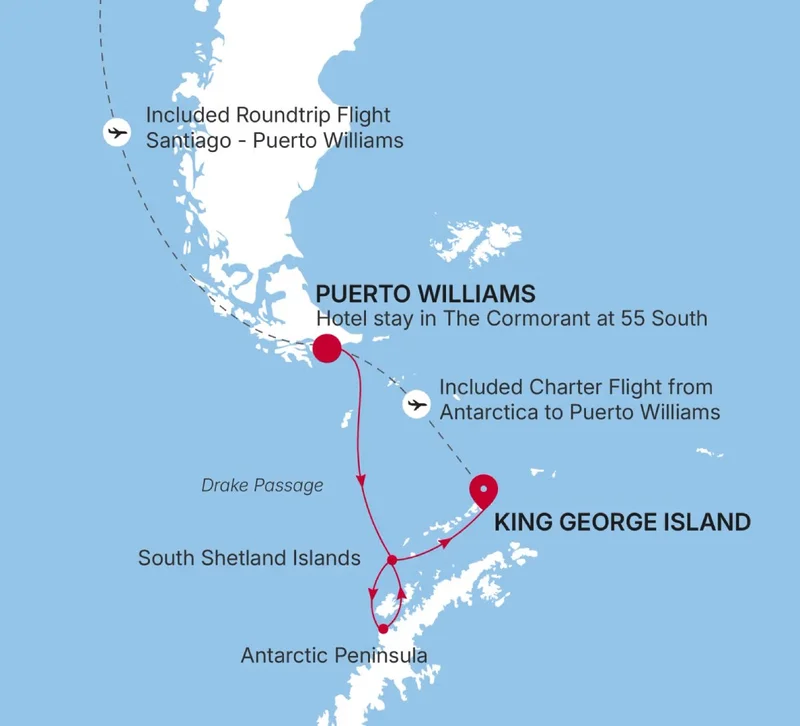 Antarctica: Sail & Fly the Drake Passage