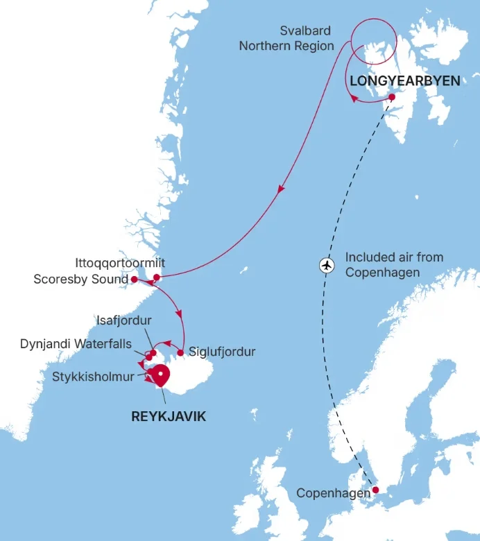Arctic: Exploring Svalbard, Greenland & Iceland