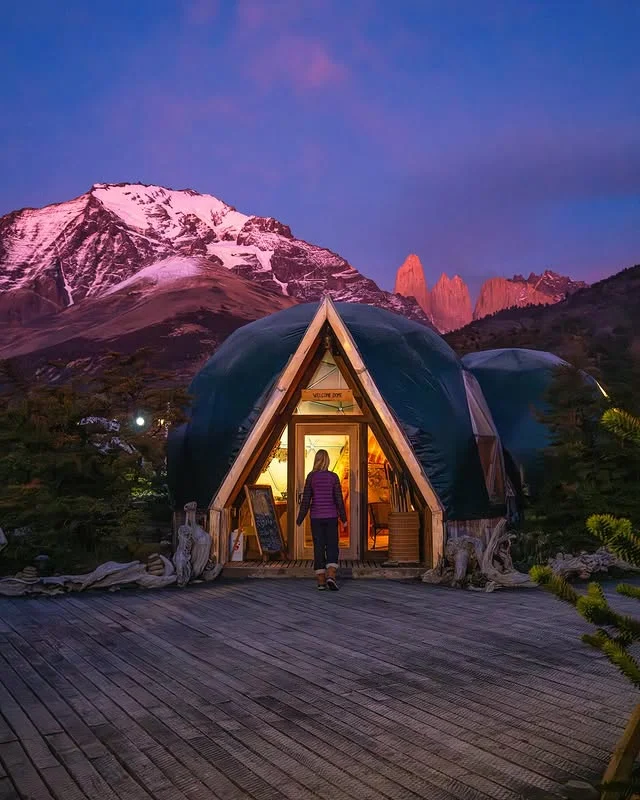 EcoCamp Sunset| Chile EcoCamp Sunset| Chile