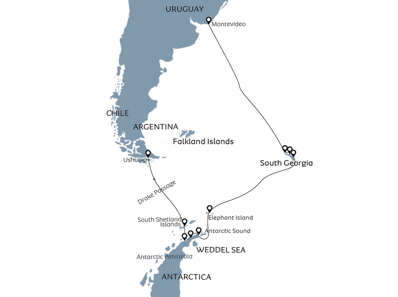 The Epic Antarctica and South Georgia Adventure