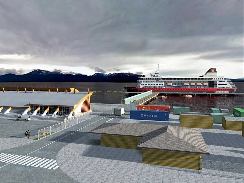 Puerto Williams, extreme south Chile also improving infrastructure for the cruise industry