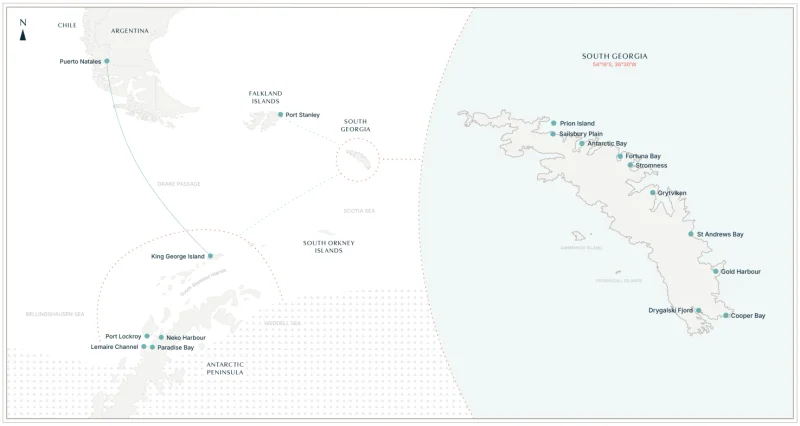 South Georgia and Antarctic Summer Micro Fly Cruise