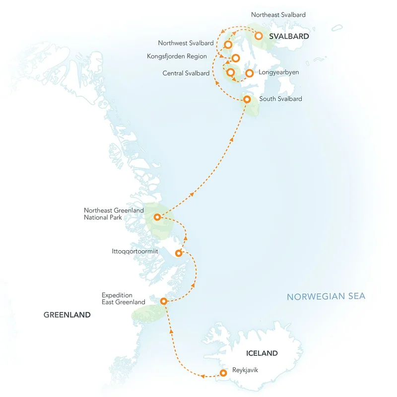 Three Arctic Islands: Extended Passage