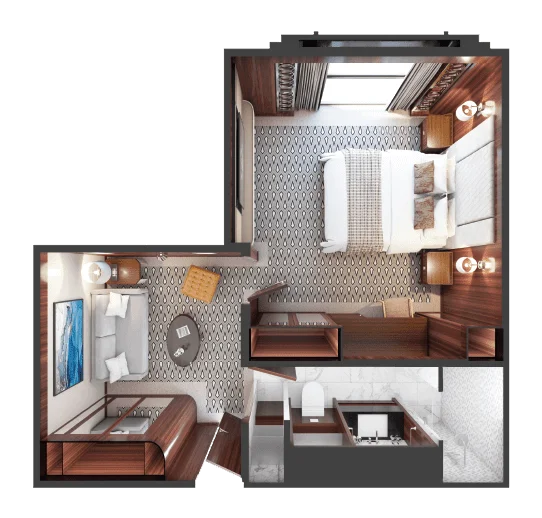Horizon Deluxe Stateroom | South America Travel