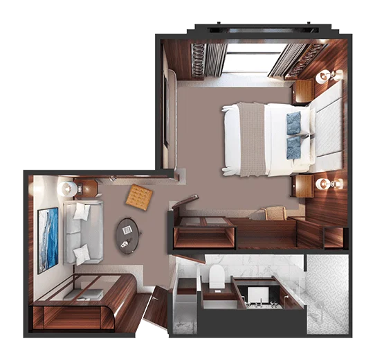 Horizon Deluxe Stateroom | South America Travel